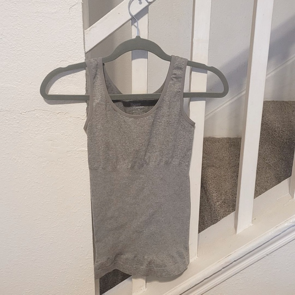 Small grey shapewear tank top.